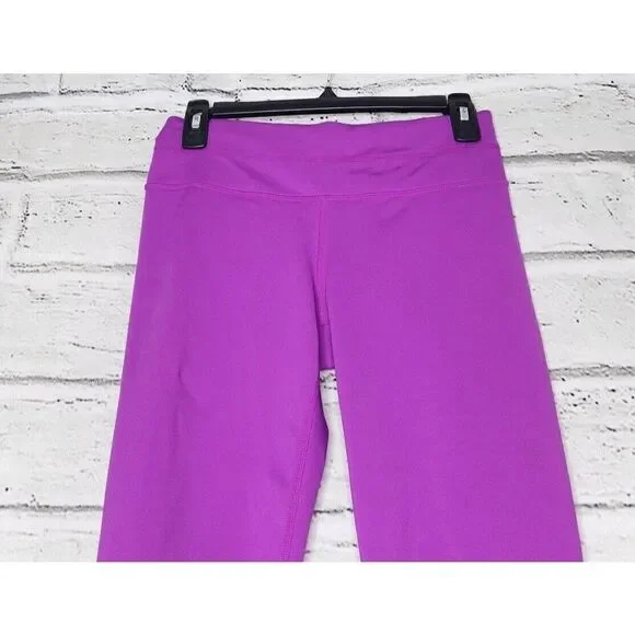 Athleta Sonar Capri Leggings Purple Womens Small 341479 Athleisure Yoga Casual - Picture 3 of 8